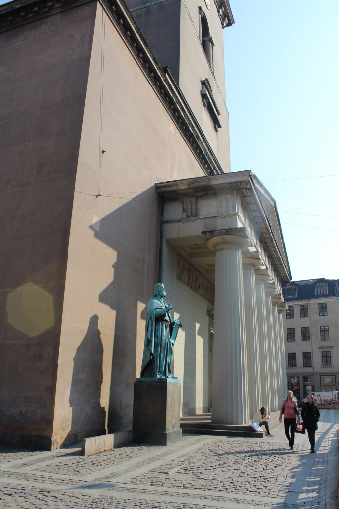 Vor Frue Kirke - Domkirken i København. Foto den 16. marts 2015 af erik K abrahamsen