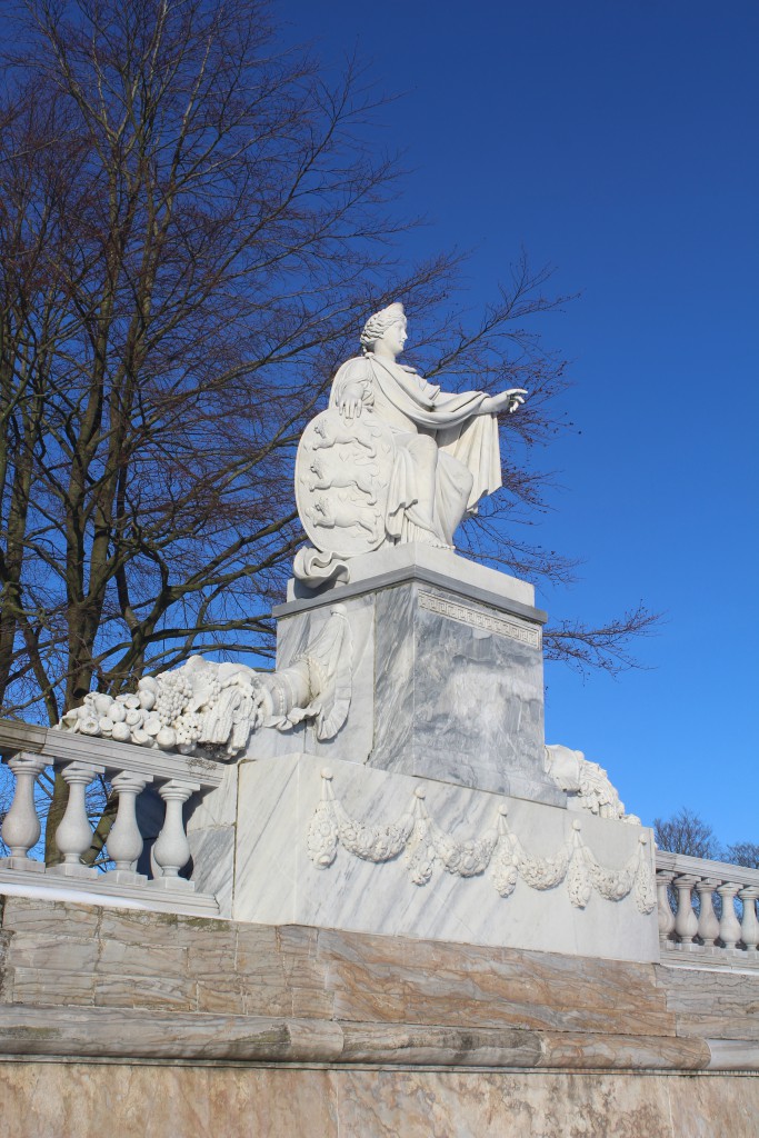 Denmark Monument by sculptor Wiedewelt 1760-70. Photo 22. january 2016 by erik K Abrahamsen.