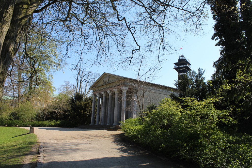 Apis Temple in greek style. Frederiksberg Garden.