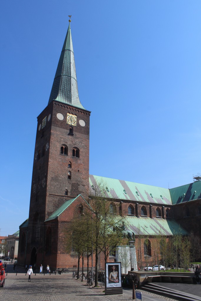 Aarhus Cathedral, Domkirken - the biggest church in Scandinavia. Photo 7. may 2016 by e
