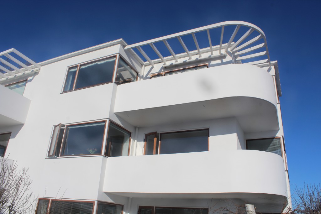 Bellavist apartments designed by architect Arne Jacobsen
