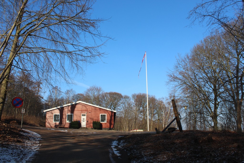 Barrack and Ancher of former Danish Naval Drill School until 1958. Photo 9. february 2018 by erik K Abrahamsen.