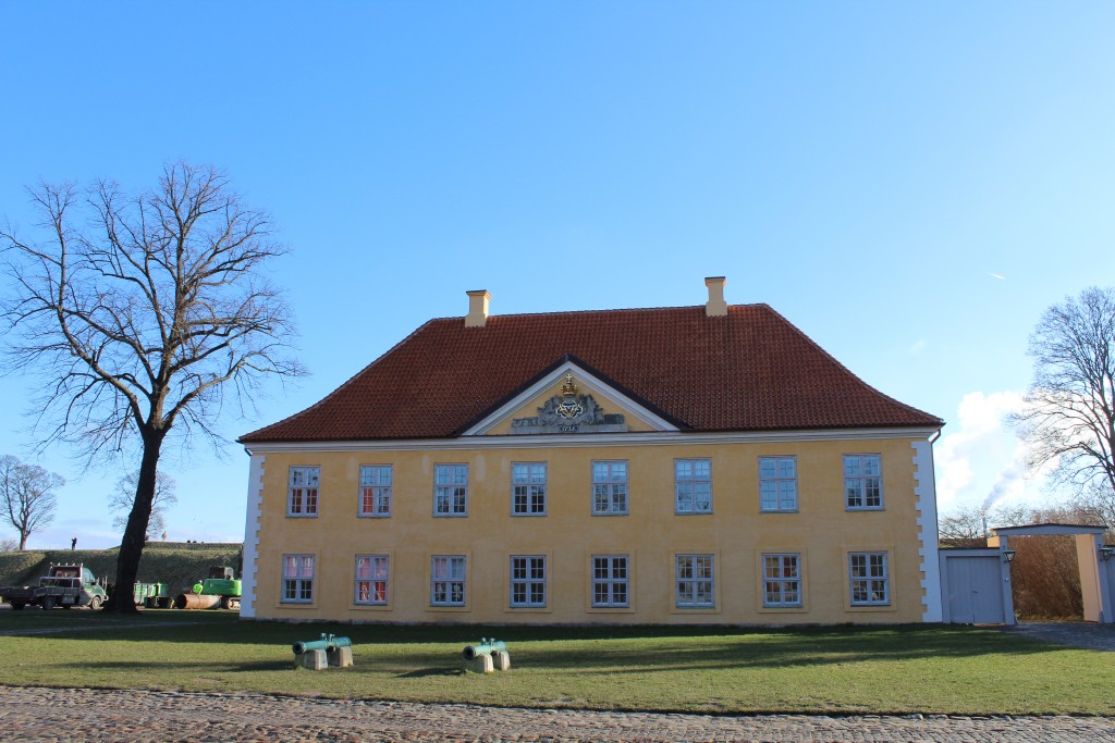 Kastellet. Kommandant bygningen opført 1724. Foto den 22. februar 2018 af erik K Abrahamsen