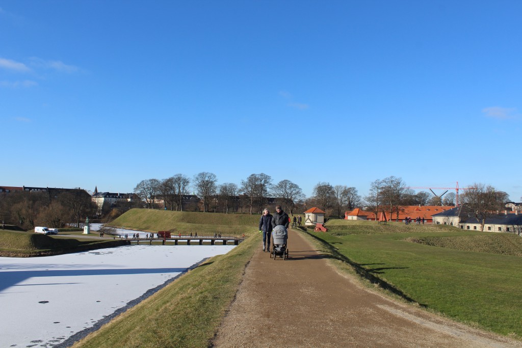 Fortress Kastellet.View from Bastion 