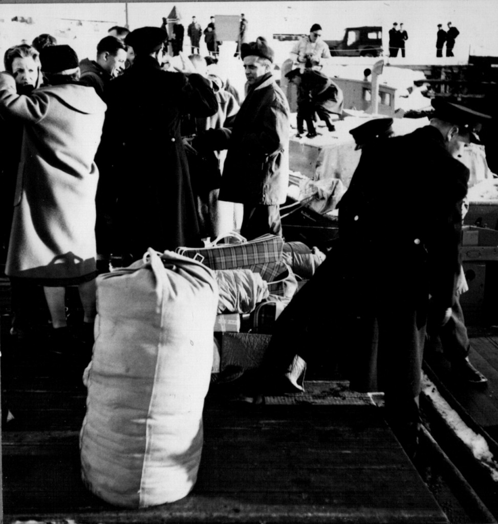 Modtagel på Havnemolen. Foto den 5. marts 1091 af melvin Erik Pedersen