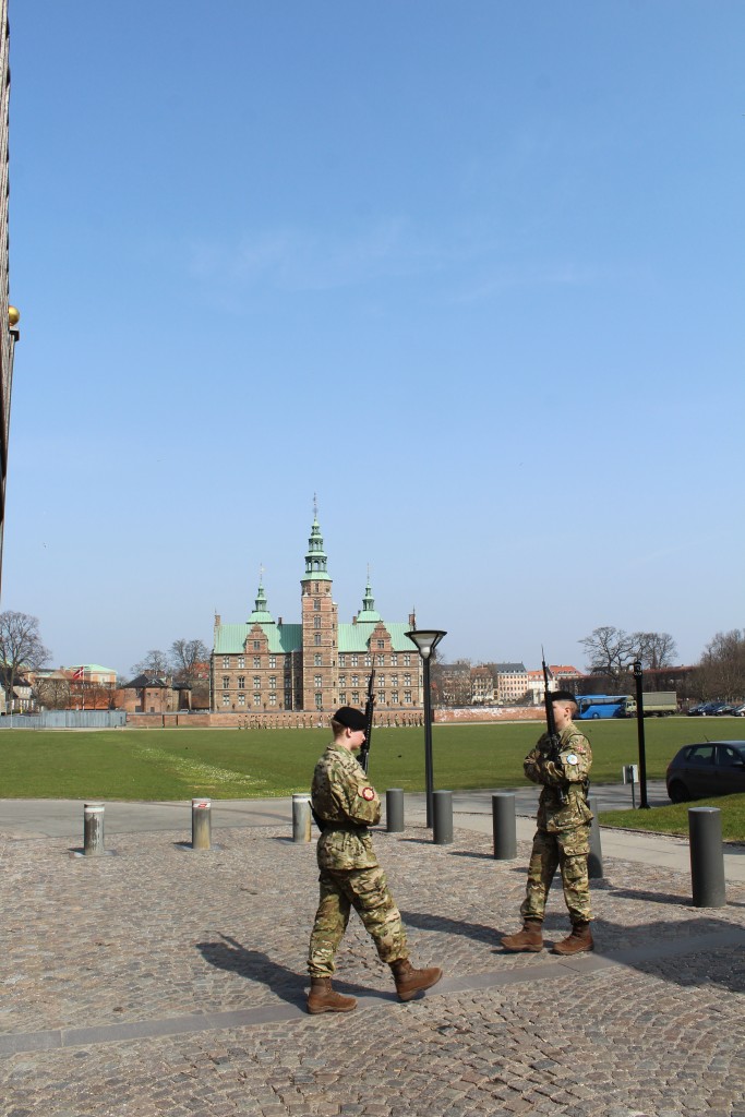 Rosenborg Kaserne. Queens Life Guard Barrack. Livgardens Kaserne. Photo 9. april 2018 by Erik K Abrahamsen.