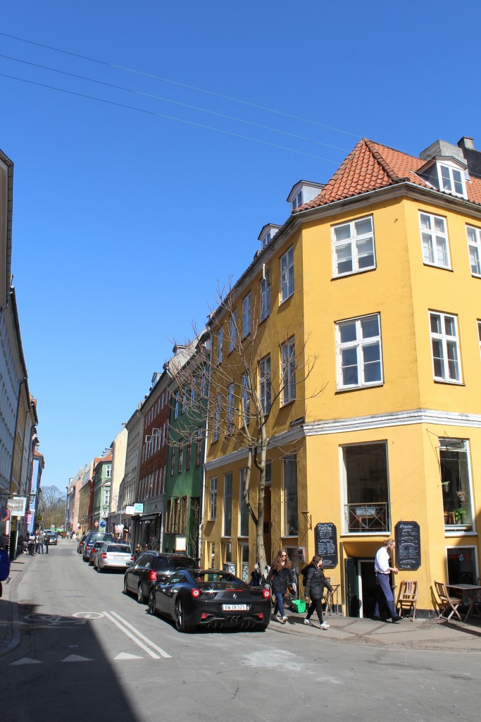 Latin Quarter. Corner of Larsbjørnestræde and Studiestræde. Phoot 11. april 2918 by erik K Abrahamsen.